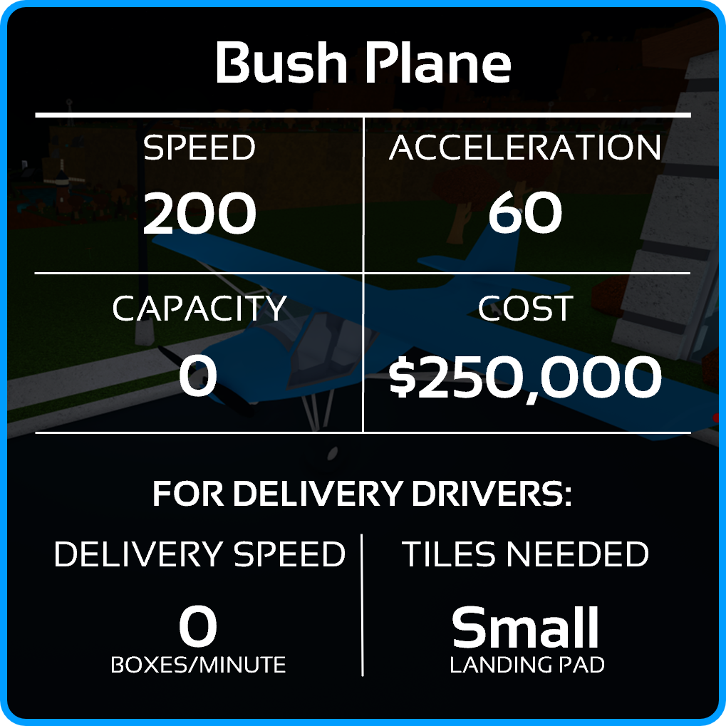 Bush Plane Specs