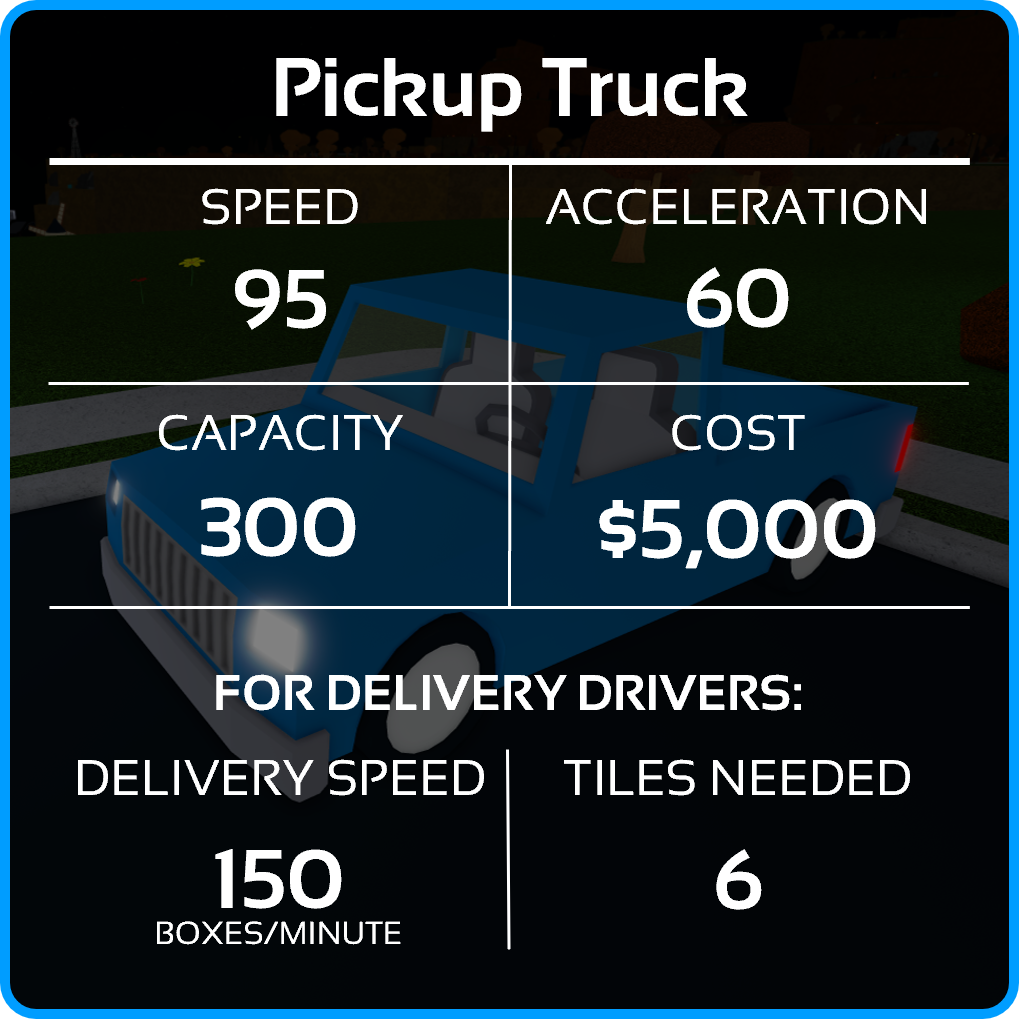 Pickup Truck Specs