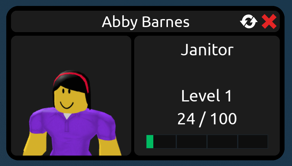 Employee in-store view