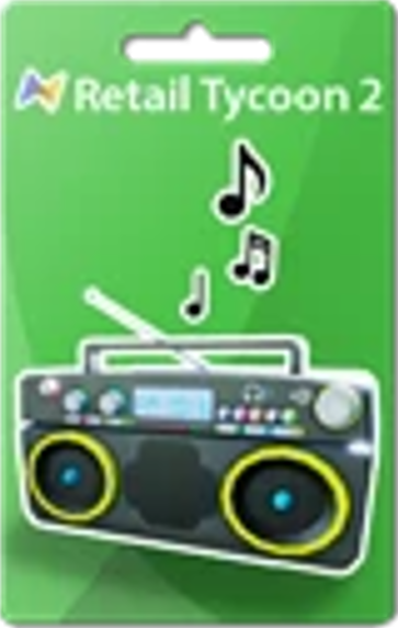 Custom Radio gamepass icon